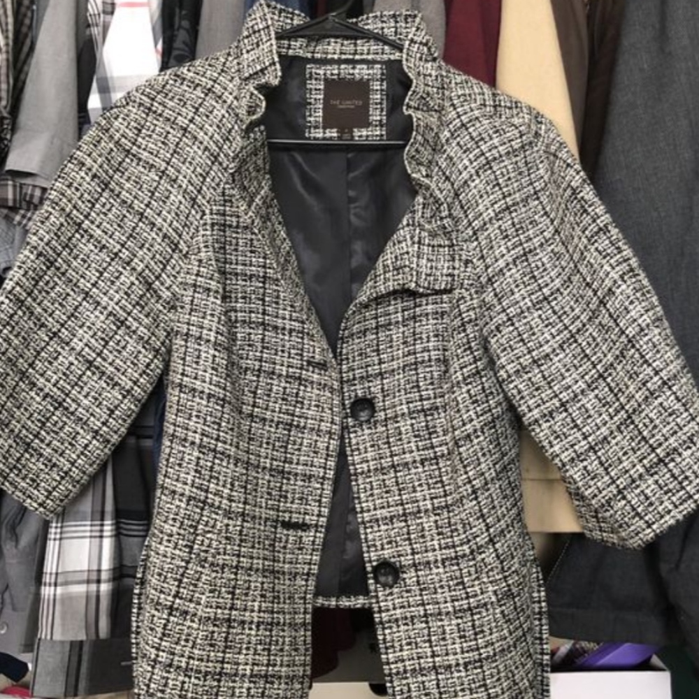 The Limited - Jacket with Tie